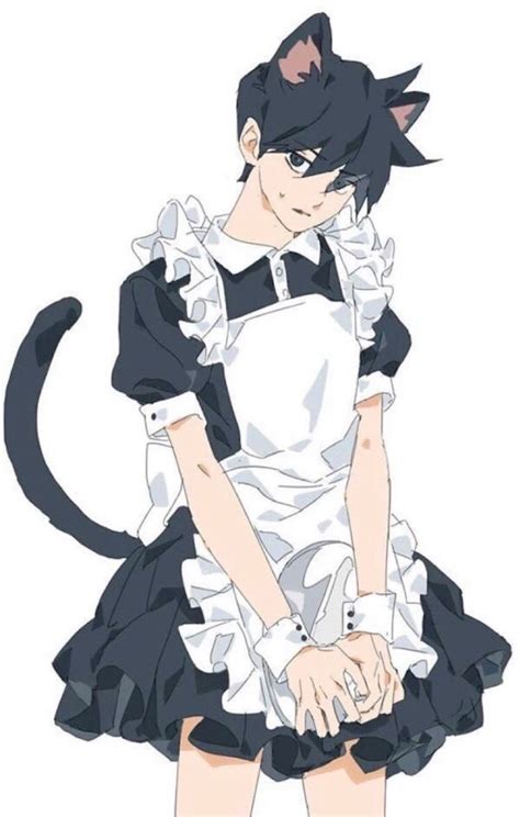 Pin By Justine On ・femboys Anime Cat Boy Maid Outfit Anime Anime Maid