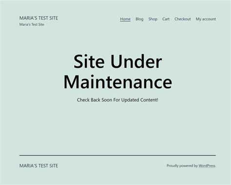 How To Put Your Wordpress Site In Maintenance Mode Profilepress