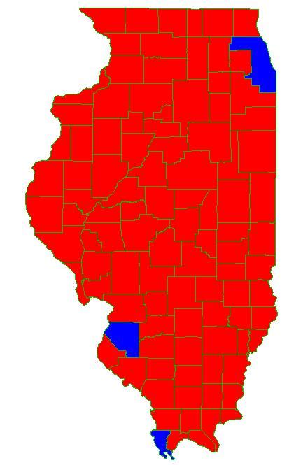 Illinois Electoral Map Not So Blue These Days Chicago