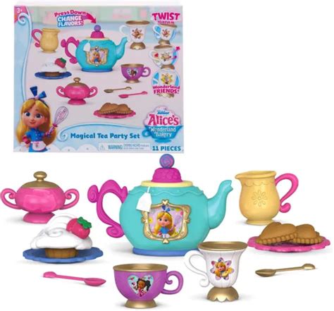 Disney Junior Alices Wonderland Bakery Magical Tea Party Set 11 Pieces
