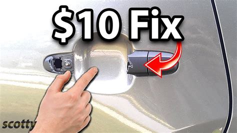 How To Replace An Interior Car Door Handle Yourmechanic Advice