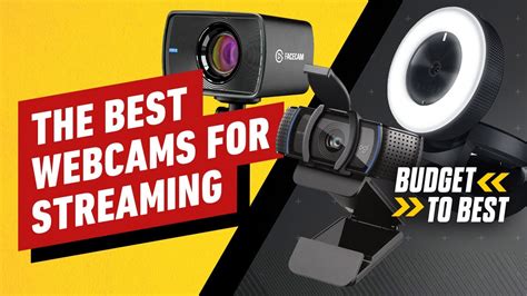 The Best Webcams For Streaming And More Budget To Best Youtube