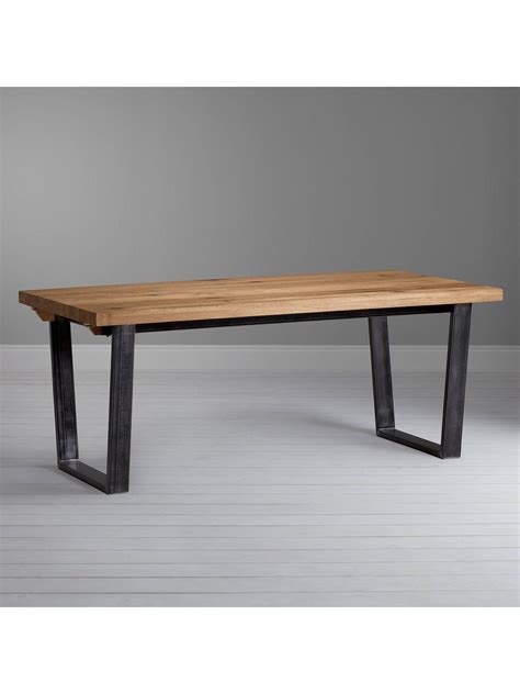 Designed in house and exclusive to habitat, the table's solid oak construction and modern subtle design features reflect the authentic craftsmanship of each piece. John Lewis & Partners Calia 8-12 Seater Extending Dining ...