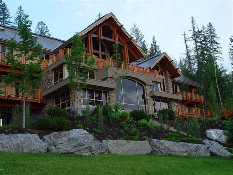 Contemporary Home in Big Fork, Montana | Dream house, House, Montana homes