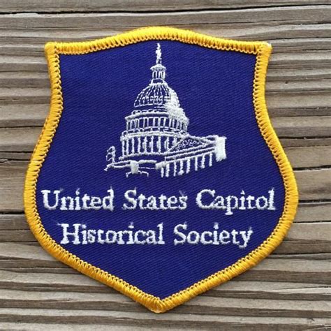 United States Capitol Historical Society Souvenir Patch Etsy