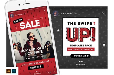 Who can use instagram story links? SWIPE UP Instagram Stories Pack | Creative Instagram ...