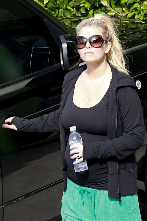 Jessica Simpson Heading To A Gym In Los Angeles Gotceleb