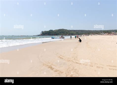 Baga Beach Goa Stock Photo Alamy