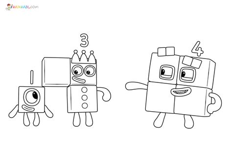 numberblocks coloring pages 21 25