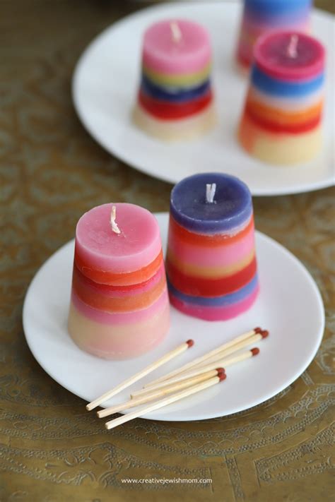 Summer Camp Crafts Havdalah Candle Craft From Old Candles Creative Jewish Mom