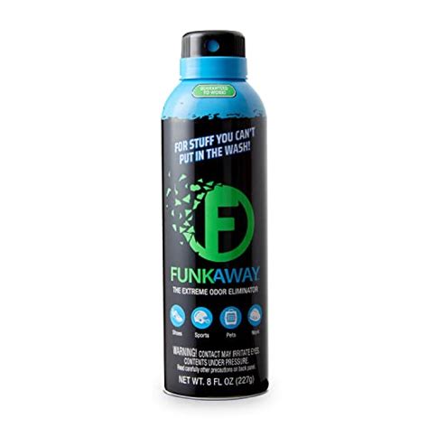 Funkaway Aerosol Spray 8 Oz Extreme Odor Eliminator Spray Ideal For