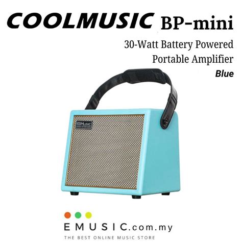 Cool Music 30 Watt Battery Powered Portable Amplifier Bp Mini Emusic