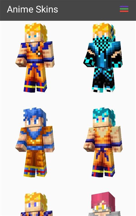 Skins From Anime For Minecraft Pe For Android Apk Download
