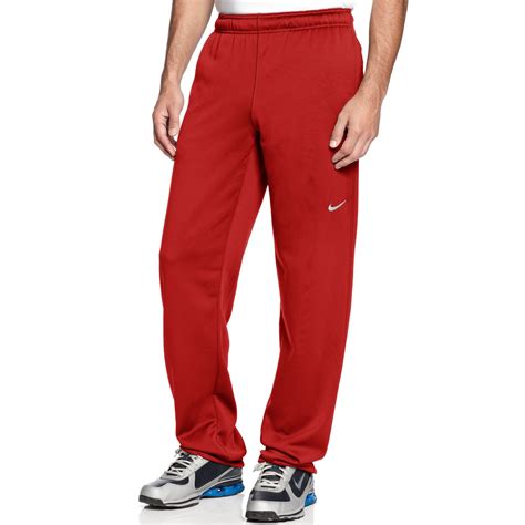 Nike Thermafit Knockout Pants In Red For Men Lyst