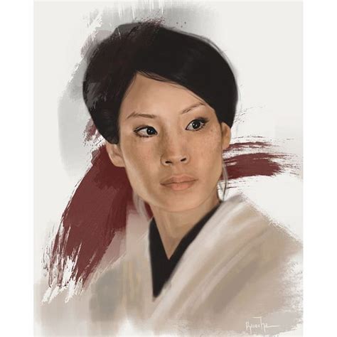 Lucy Liu Painting At Explore Collection Of Lucy
