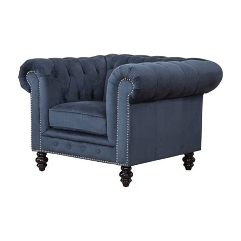 It is available in velour upholstery fabric and. Abbyson Leroy Grand Chesterfield Velvet Armchair | Velvet ...