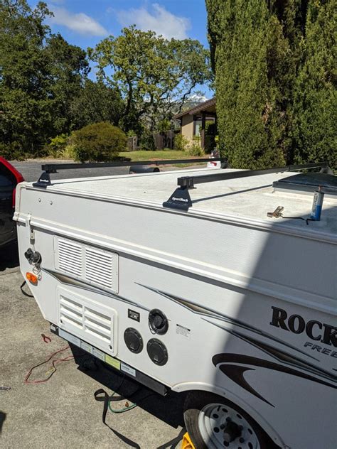 Sportrack Pop Up Camper Roof Rack Square Crossbars Steel Sportrack