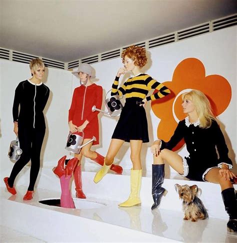 Sixties — Swinging London Mary Quant Models And A Sixties