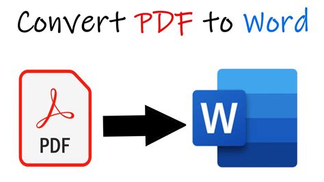 How To Convert Pdf To Word Without Software How To Edit Pdf File In