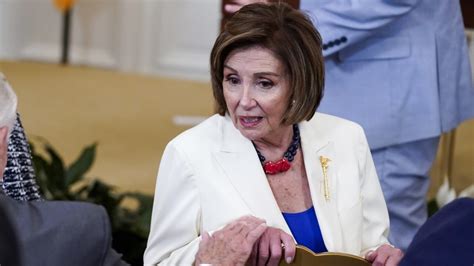 Nancy Pelosi Slammed For Attending Wh Event Without Mask Fox News Video