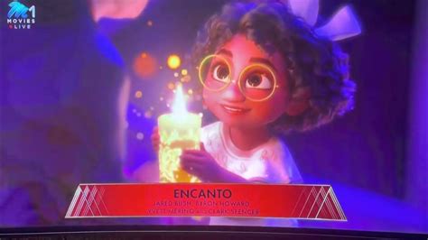 2022 Oscars Encanto Wins Best Animated Feature Film Youtube