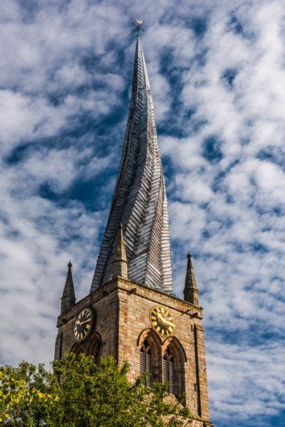 Chesterfield Crooked Spire Church History And Photos Historic