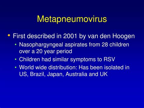 Hantavirus diseases are acute viral diseases in which the vascular endothelium is damaged, leading to increased vascular permeability, hypotension, haemorrhagic. PPT - Lower Respiratory Tract Viral Infections ...