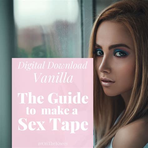 Guide Sex Tape Etsy