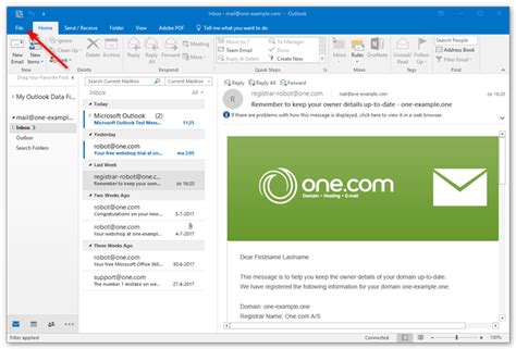 Setting Up Microsoft Outlook 2016 Support