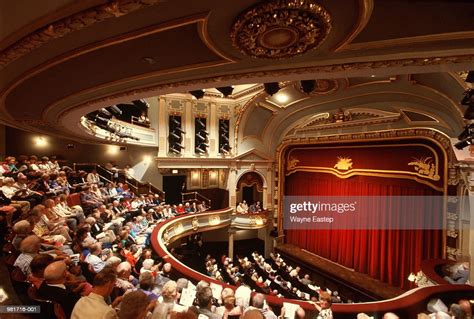 Interior Of Theatre Audience Waiting For Performance To Start High Res