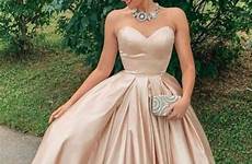 dresses evening ball prom dress formal satin long gown sweetheart