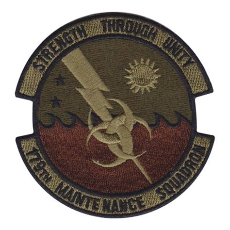 179 Mxs Ocp Patch 179th Maintenance Squadron Patches