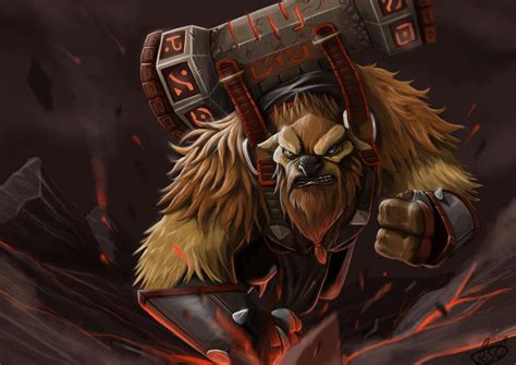 Earthshaker Dota 2 By Albertbear On Deviantart