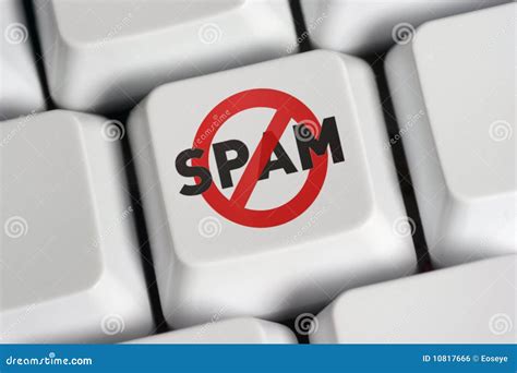 Spam Sign Royalty Free Stock Photography 10799951