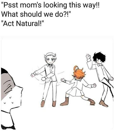 Pin By Selaphie On The Promised Neverland Promised Neverland Memes
