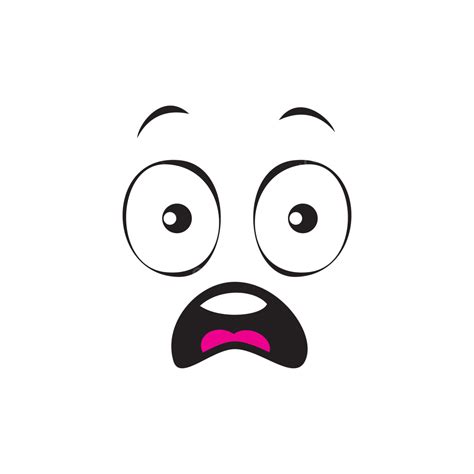 Surprised Expression Face Surprised Face Surprised Face Png And Vector With Transparent