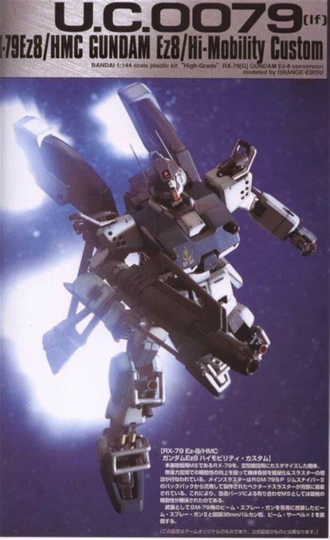 1 144 RX 79Ez 8 HMC Gundam Ez8 High Mobility Custom Custom Build