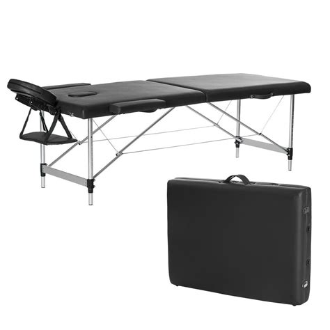 Dbrown Lightweight Portable Massage Table Aluminum Legs Shopee Malaysia