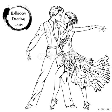 Ballroom Dance Drawing At Getdrawings Free Download