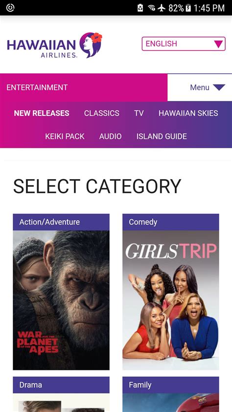 It has already got around 500 so far with an average rating of 5.0 out of 5 in play store. Hawaiian Airlines Entertainment for Android - APK Download