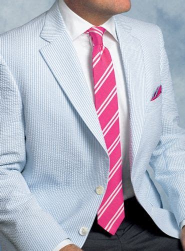 What is a sport coat? Powder Blue and Cream Seersucker Sport Coat | Mens outfits ...