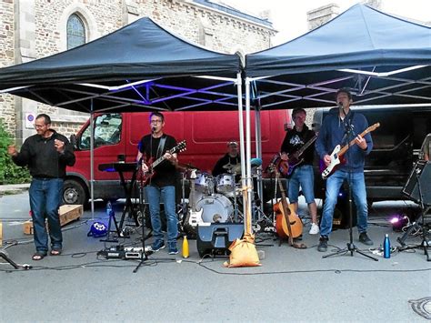 la fête de la musique a composé avec la météo ventée pleudihen sur rance le télégramme