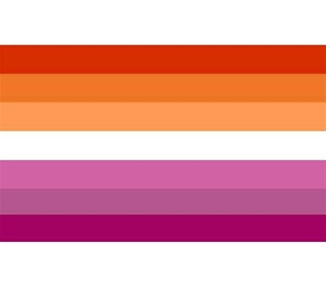Lesbian Pride Sunset Flag Banner Lgbt 150cm X 90cm Etsy