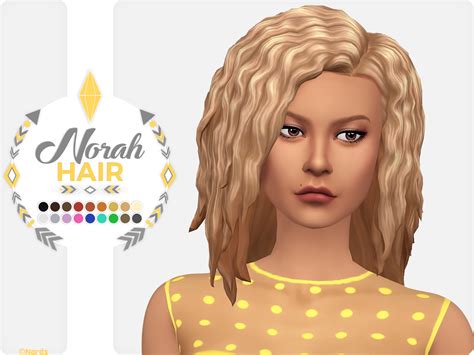 Norah A Sims 4 Cc Hair