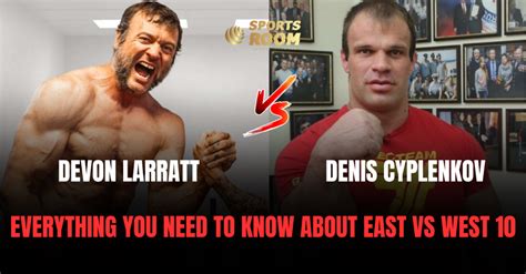 East Vs West 10 Everything You Need To Know About Denis Cyplenkov Vs