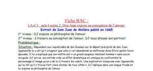 Dom Juan Acte 1 Scene 1 Lecture Analytique