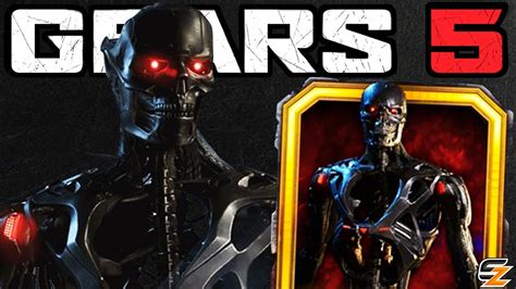 Gears 5 Characters Gameplay Terminator Rev 9 Character Skin