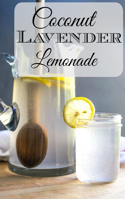 Summertime Coconut Lavender Lemonade T This Grandma Is Fun