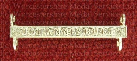 Worcestershire Medal Service Clasps To The Qsa And Ksa