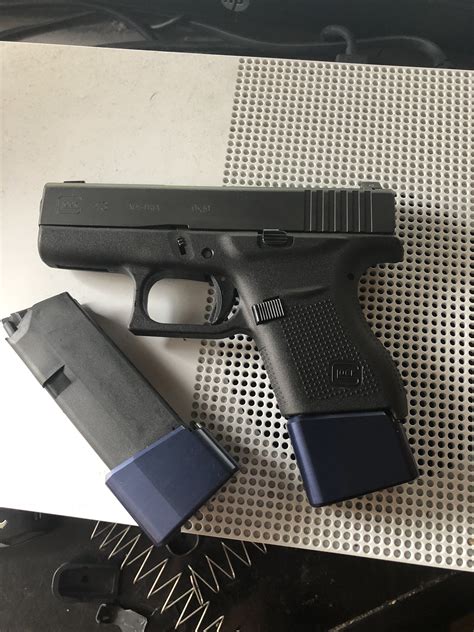 glock 43 2 mags with taran tactical extension long island shooters forum